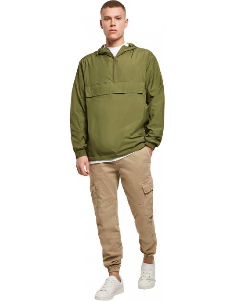 Geaca de vant cu 1/4 fermoar